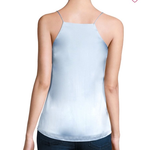 CAMI NYC xs 100% silk grey lace cami NWT - Picture 3 of 4